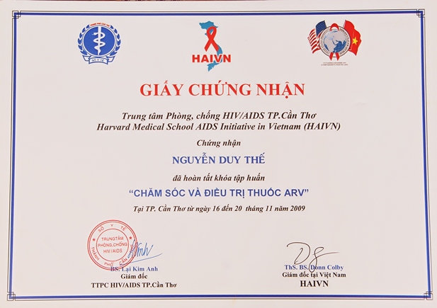 Bác sĩ Nguyễn Duy Thế - Chuyên gia tư vấn HIV/AIDS - Bs Thế